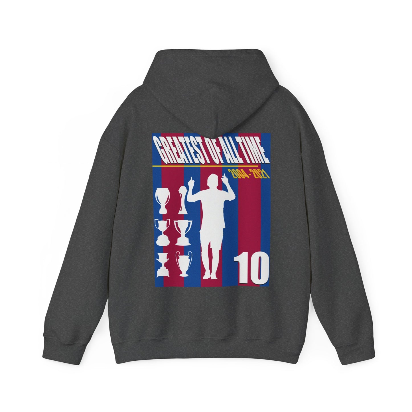 Team FC Barcelona Lionel Messi Unisex Hooded Sweatshirt